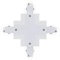 Inbouw 3-fase X-vorm connector wit – afbeelding 2