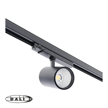 DALI 3-fase railspot Rosalin 10-30W zwart – afbeelding 2