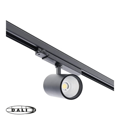 DALI 3-fase railspot Rosalin 10-30W zwart – afbeelding 2