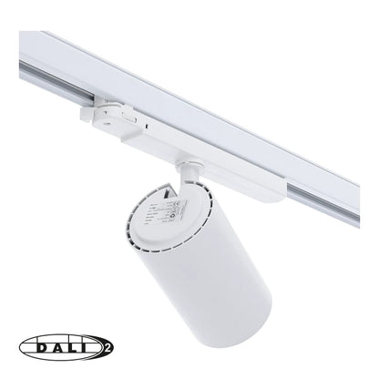 DALI 3-fase railspot Rosalin 10-30W wit – afbeelding 3
