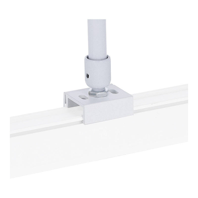 Spanningsrail ophangsysteem draadeind 30cm/60cm wit – afbeelding 3