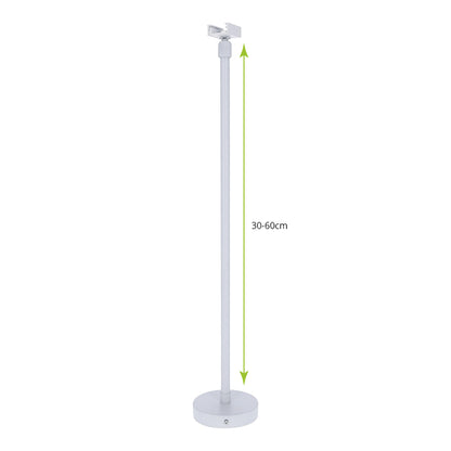 Spanningsrail ophangsysteem draadeind 30cm/60cm wit – afbeelding 7