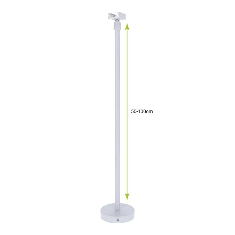 Spanningsrail ophangsysteem draadeind 50cm/100cm wit – afbeelding 7