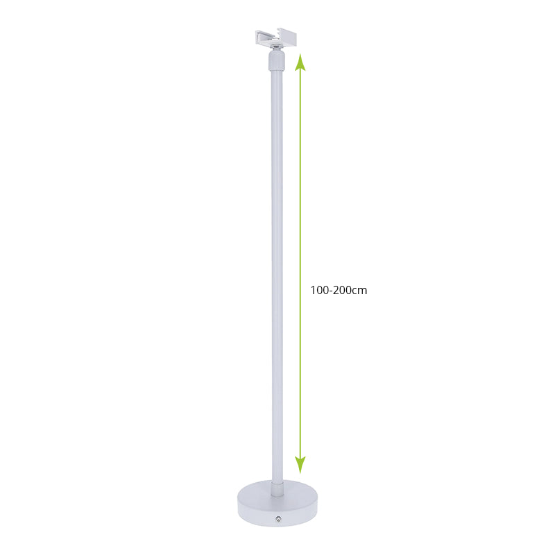 Spanningsrail ophangsysteem draadeind 100cm/200cm wit – afbeelding 7