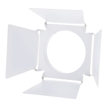 Theaterkleppen (barndoor) voor Rosalin railspot wit – afbeelding 2