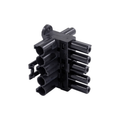 5-SWP splitter 2-voudig zwart