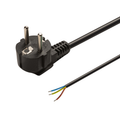 Aansluitsnoer 1,5 Meter - 220V + Europlug stekker - Zwart - Outledtl.nl 