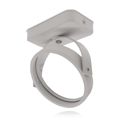 AR111 Opbouwarmatuur Wit | Enkel | exclusief AR111 spot - Outledtl.nl 