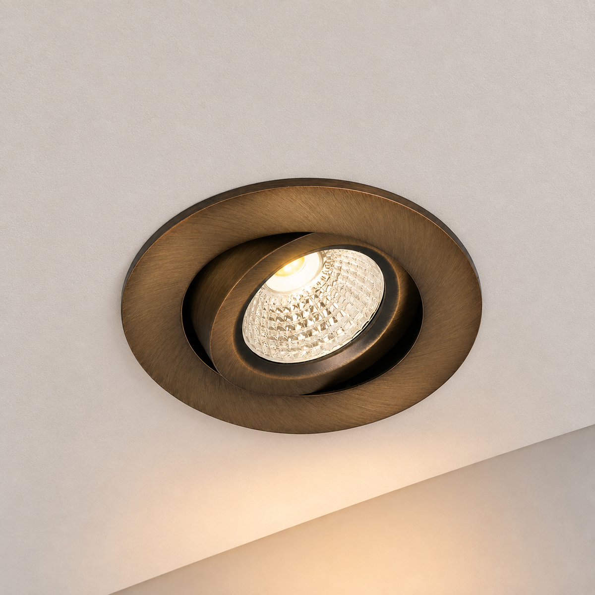 Led inbouwspot Aristos Brons - Dimbaar - Zonder driver - Direct op de 230V