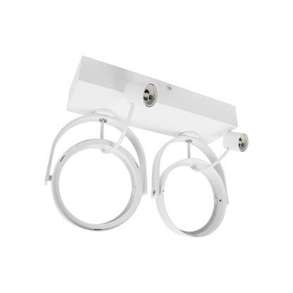 LED AR111 Opbouwarmatuur | Dubbel  | Wit | exclusief AR111 spot - Outledtl.nl 