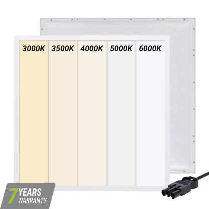 Vierkant back-lit LED paneel 60x60 cm 25W met instelbare lichtkleur