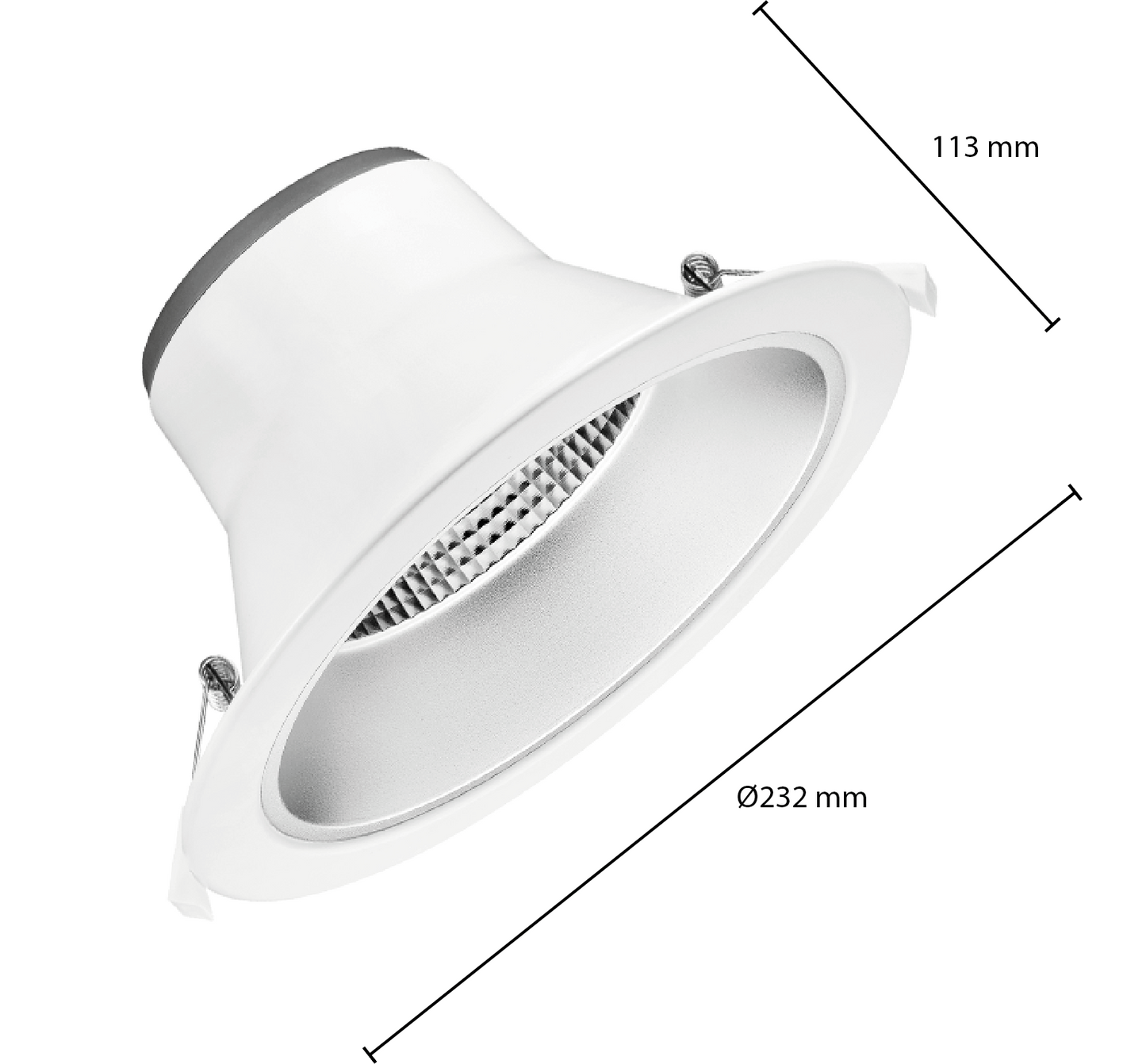 LED Downlight Reflector  -  Tri Color - 20 Watt - Zaagmaat Ø195-227MM - Outledtl.nl 