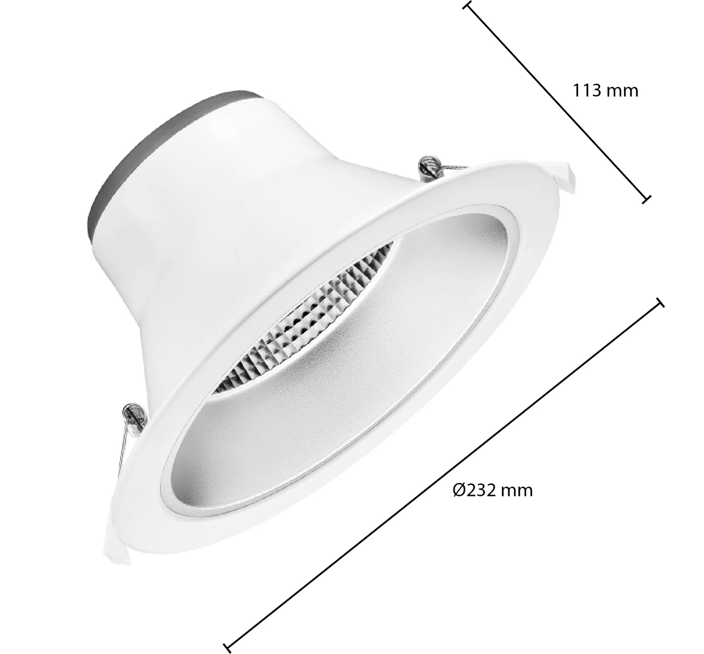 LED Downlight Refloctor -  Tri Color - 15 Watt - Zaagmaat Ø195-210MM - Outledtl.nl 
