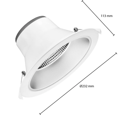 LED Downlight Refloctor -  Tri Color - 15 Watt - Zaagmaat Ø195-210MM - Outledtl.nl 