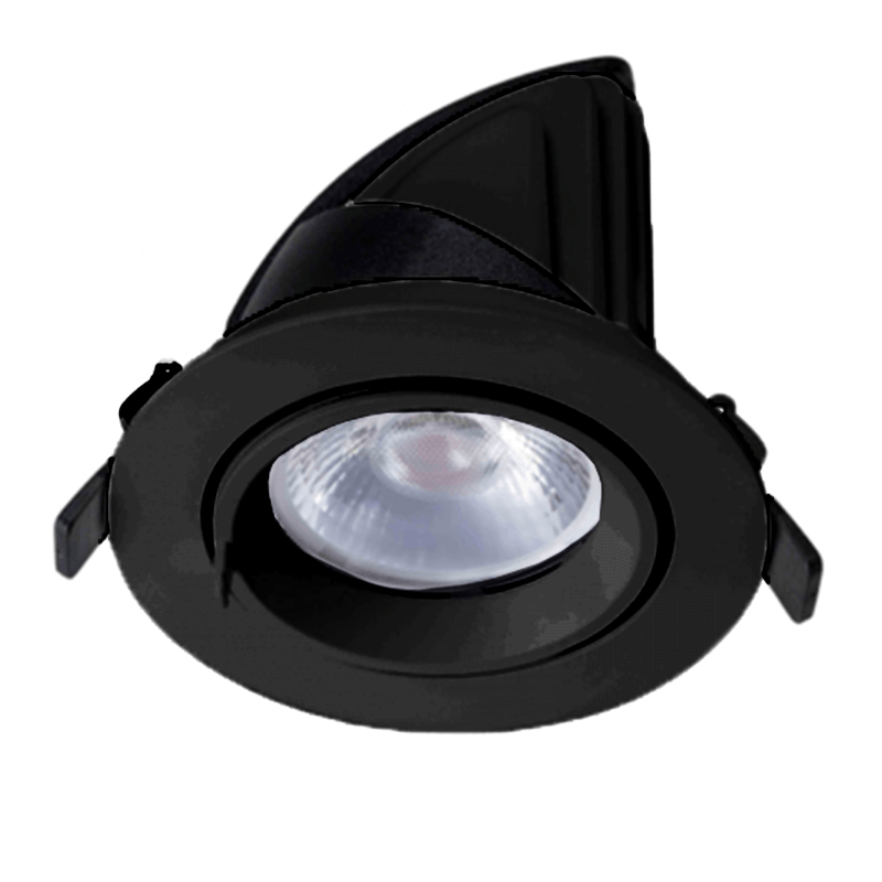 Led Banaanspot 30 watt | Led Downlight Zwart 30 watt kantelbaar - Outledtl.nl 