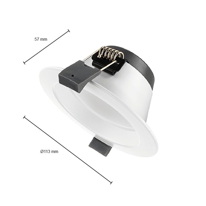 Led Downlight  -  Tri Color - 10 Watt - Zaagmaat Ø90MM - Outledtl.nl 