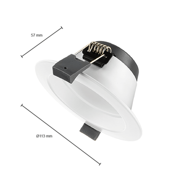 Led Downlight  -  Tri Color - 10 Watt - Zaagmaat Ø90MM - Outledtl.nl 