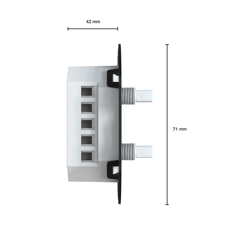 LED DIMMER TRAILING EDGE 3-200W - DUO Dimmer - Outledtl.nl 