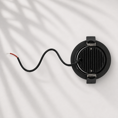 Led inbouwspot Aristos Zwart - Dimbaar - Zonder driver - Direct op de 230V