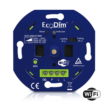 WiFi led dimmer inbouw 250W | ECO-DIM.07 WiFi - Outledtl.nl 
