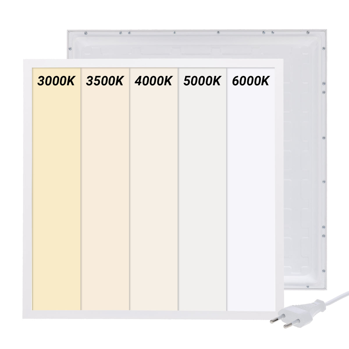Back-lit LED paneel Europa 60x60 cm 30 W – afbeelding 2