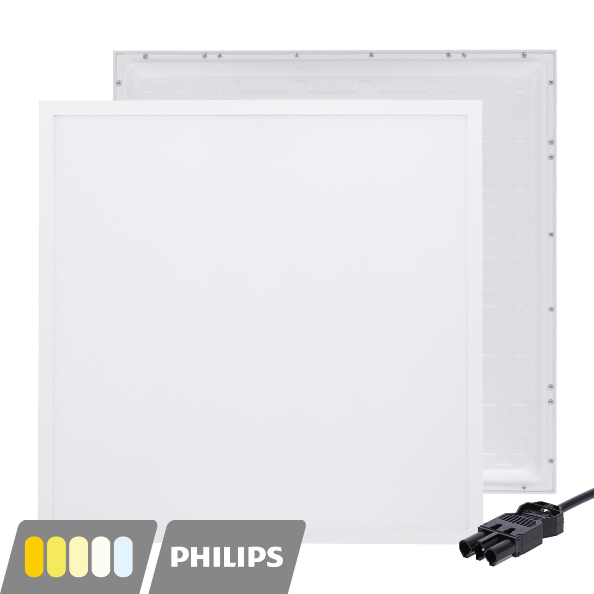 Back-lit LED paneel Europa 60x60 cm 30 W