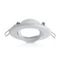 GU10 inbouw armatuur Alford - 90mm breed - Zaagmaat 60 mm t/m 80 mm | Wit | Kantelbaar - Outledtl.nl 