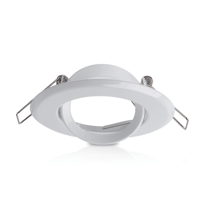 GU10 inbouw armatuur Alford - 90mm breed - Zaagmaat 60 mm t/m 80 mm | Wit | Kantelbaar - Outledtl.nl 