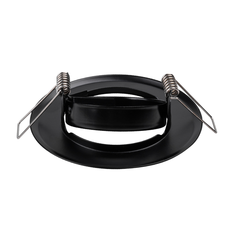 GU10 inbouw armatuur Alford | 90mm breed | zwart | Zaagmaat 60mm t/m 80 mm - Outledtl.nl 