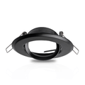 GU10 inbouw armatuur Alford | 90mm breed | zwart | Zaagmaat 60mm t/m 80 mm - Outledtl.nl 