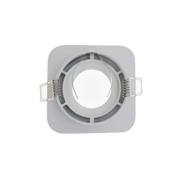 York IP20 GU10 armatuur - Mat Wit - Vierkant - Outledtl.nl 