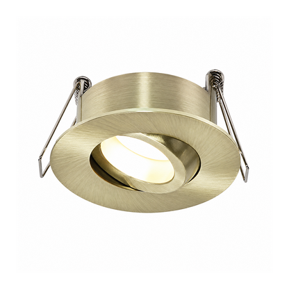 360 Grad schwenkbarer LED Einbaustrahler | Hessle | Weiß | IP65 – wasserdicht