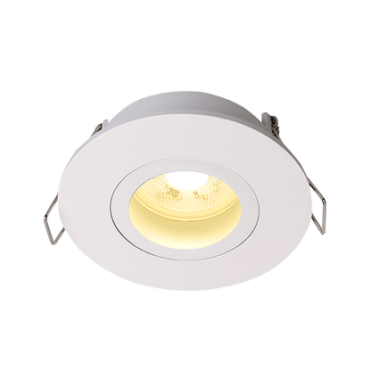 360 graden kantelbare Led inbouwspot | Hessle | Wit | IP65 – waterdicht - Outledtl.nl 