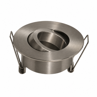 360 Grad schwenkbarer LED Einbaustrahler | Hessle | Gunmetal-grau | IP65 – wasserdicht