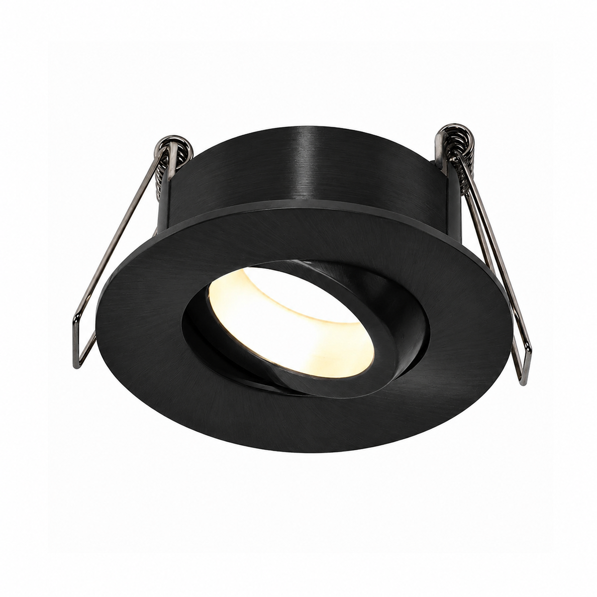 Led inbouwspot | Hessle | Mat Zwart | IP65 | 360 graden kantelbaar | Uniek