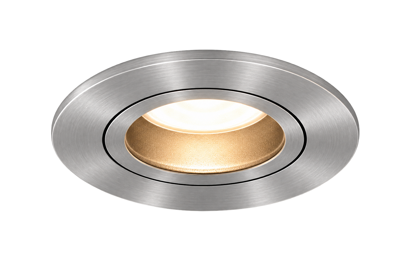 360 Grad schwenkbarer LED Einbaustrahler | Hessle | Weiß | IP65 – wasserdicht