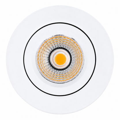 LED Inbouwspot Pollux | 5 watt | Dimbaar | CCT switch | Wit | IP65 | Kantelbaar