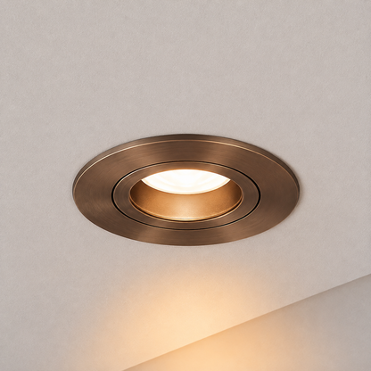 GU10 Leuchte | Hessle | Weiß | IP65 Wasserdicht | 360 Grad schwenkbar