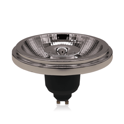 GU10 AR111 spots | Dimbaar | 12w | 24° | CRI>80 - Zwart - Outledtl.nl 