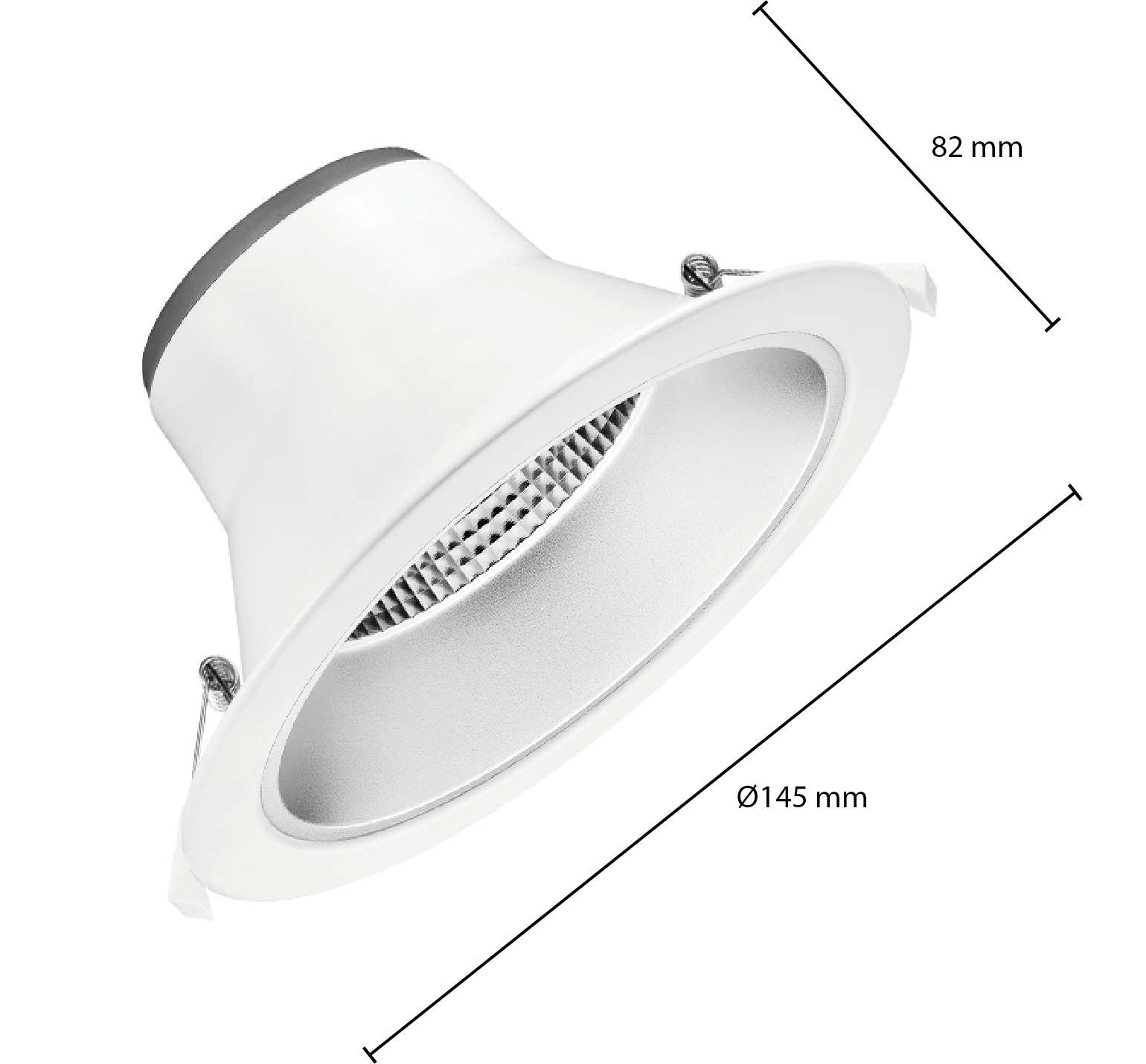 LED Downlight Reflector  -  Tri Color - 15 Watt - Zaagmaat Ø120-140MM - Outledtl.nl 