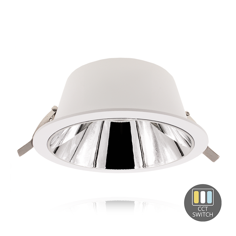 LED Downlight Kerber - TriColor - 16 Watt - Zaagmaat 160 -175MM - Wit - Outledtl.nl 