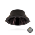 LED Downlight Kerber - TriColor - 16 Watt - Zaagmaat 130 -140MM - Zwart - Outledtl.nl 