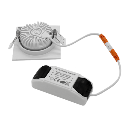 Led Inbouwspot Wit Laom  - Vierkant - 6 watt - Dimbaar - Hoge kwaliteit - Outledtl.nl 