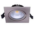 Led Inbouwspot Zilver Laom  - Vierkant - 6 watt - Dimbaar - Hoge kwaliteit - Outledtl.nl 