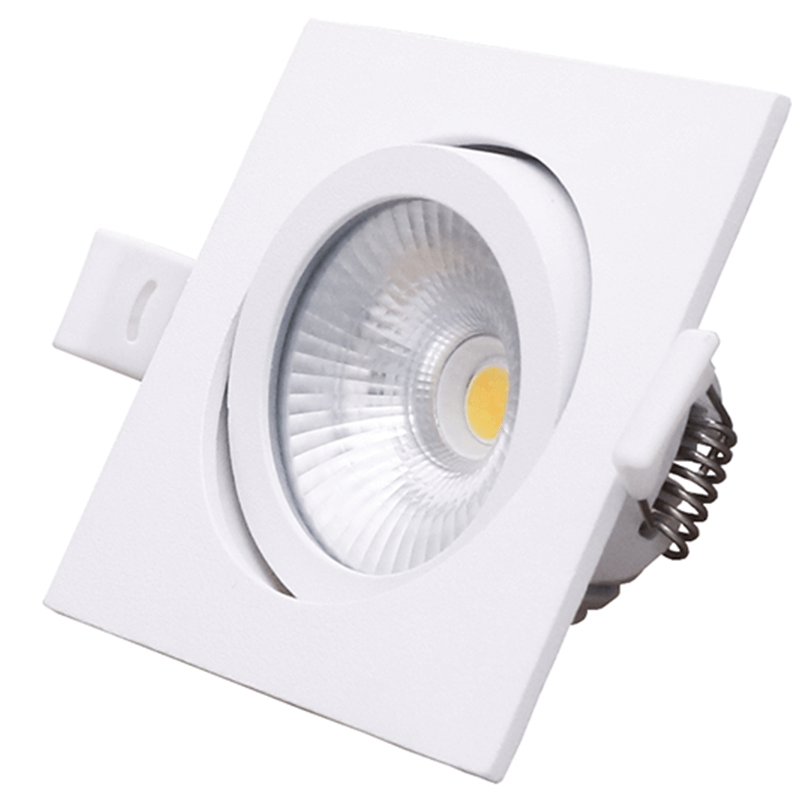 Led Inbouwspot Wit Laom  - Vierkant - 6 watt - Dimbaar - Hoge kwaliteit - Outledtl.nl 
