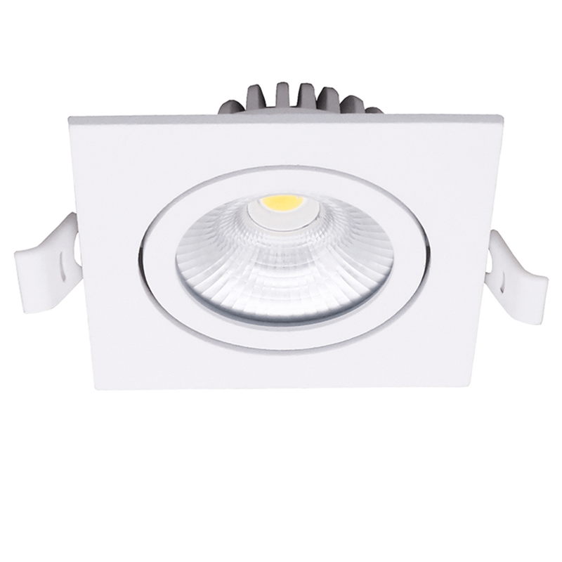 Led Inbouwspot Wit Laom  - Vierkant - 6 watt - Dimbaar - Hoge kwaliteit - Outledtl.nl 