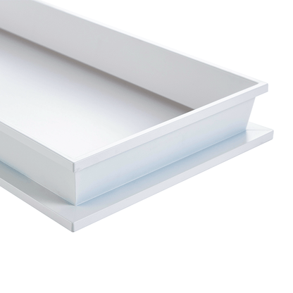 Inbouwframe systeemplafond | LED Paneel 120x30cm | Dakraam look - Outledtl.nl 
