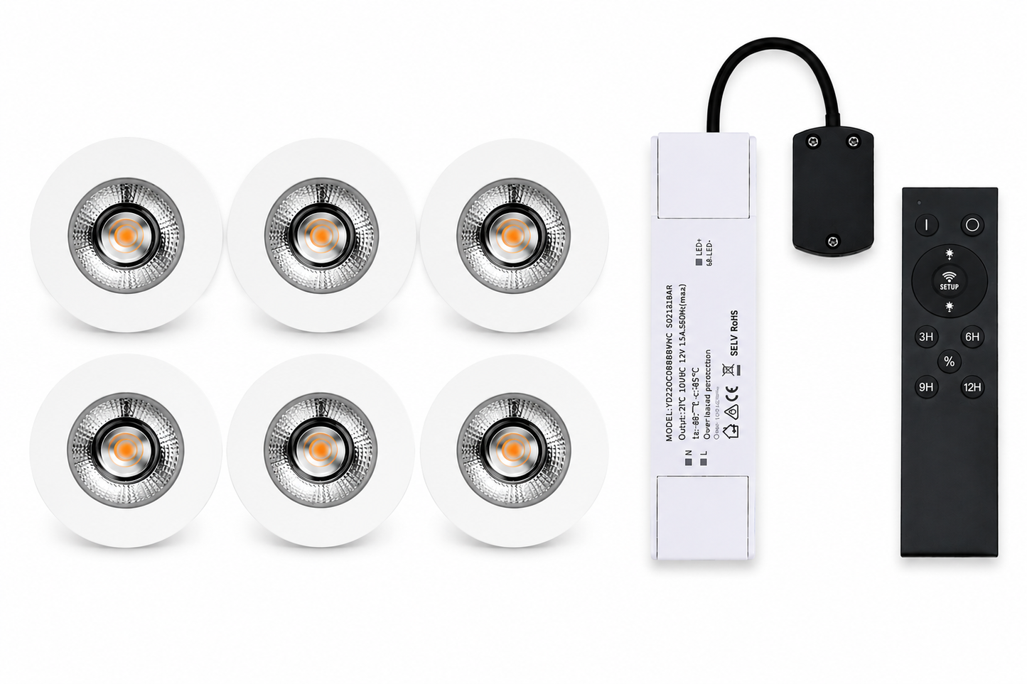 LED Dimbare Meubelspots |  kastspots | wandplankspots | Wit
