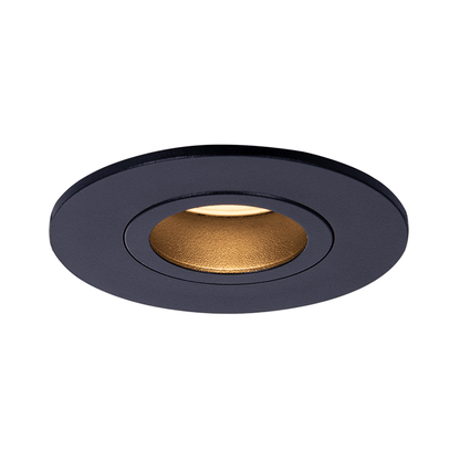 Led inbouwspot | Hessle | Mat Zwart | IP65 | 360 graden kantelbaar | Uniek - Outledtl.nl 