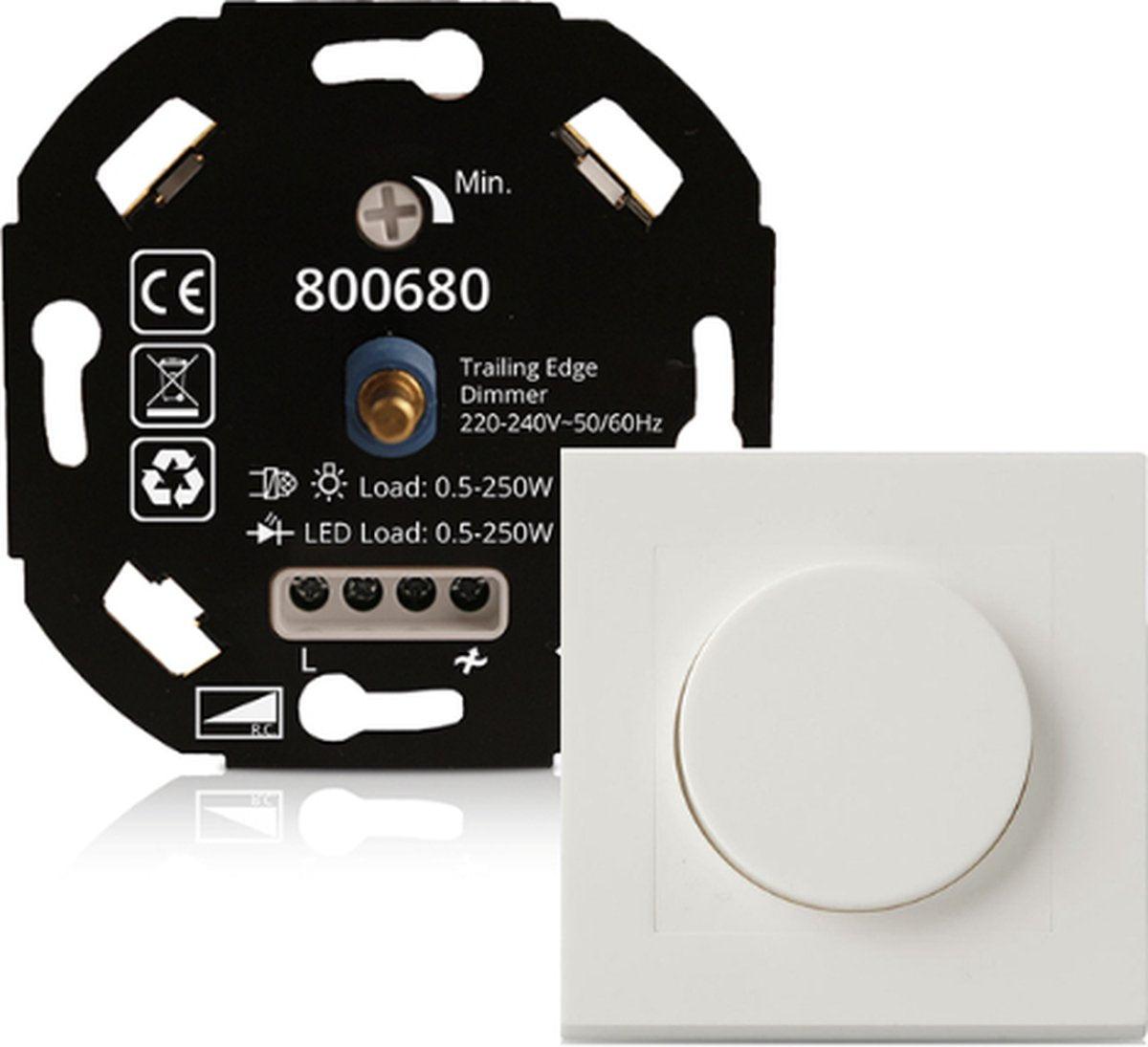 LED Dimmer – 0,5 –200 W (Trailing Edge) Compleet - Outledtl.nl 